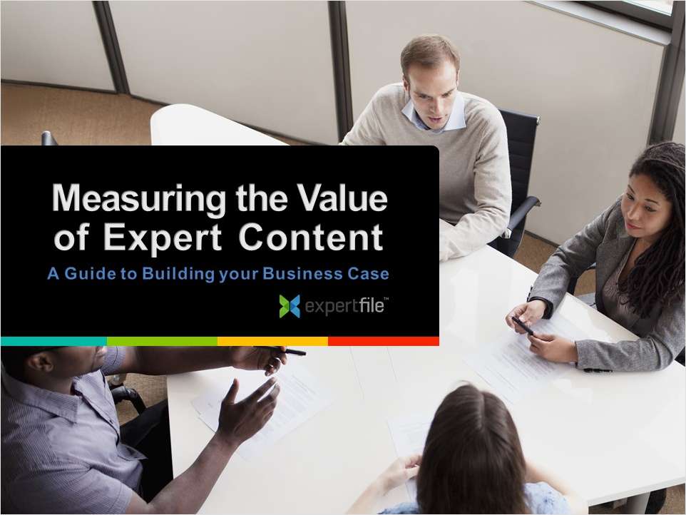 Measuring the Value of Expert Content in Higher Education