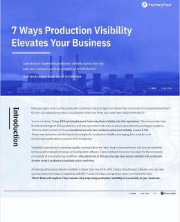7 Ways Production Visibility Elevates Your Business