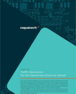 Traffic Generation for the Mainstream Ethernet Market for Test and Measurement Equipment Vendors