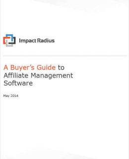 A Buyer's Guide to Affiliate Management Software