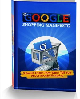 The Google Shopping Manifesto