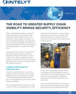 The Road To Greater Supply Chain Visibility Brings Security, Efficiency