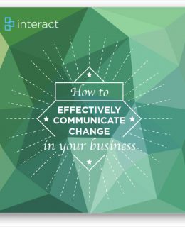 How to effectively communicate change in your business