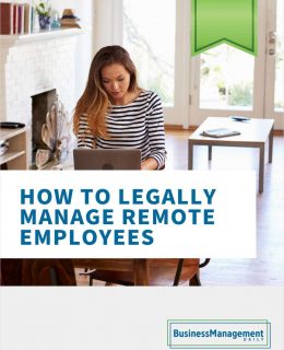 How to Legally Manage Remote Employees