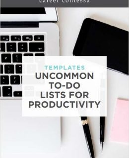 Uncommon To-Do Lists for Productivity