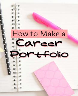 How to Make a Career Portfolio