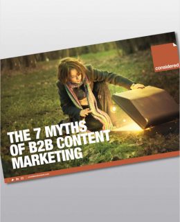 7 Myths of B2B Content Marketing