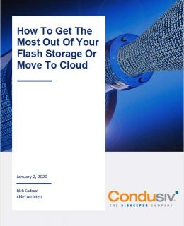How To Get The Most Out Of Your Flash Storage Or Move To Cloud
