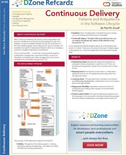 The Essential Continuous Delivery Cheat Sheet