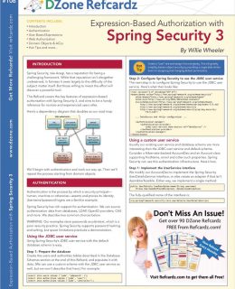 Expression-Based Authorization with Spring Security 3