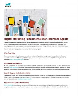 Digital Marketing Fundamentals for Insurance Agents