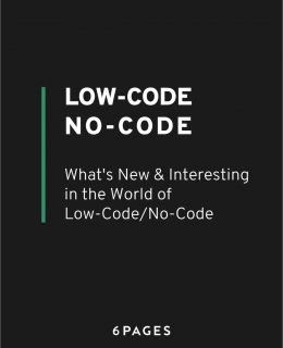 What's New & Interesting In Low-Code/No-Code