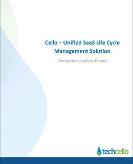 Cello - Unified SaaS Life Cycle Management Solution