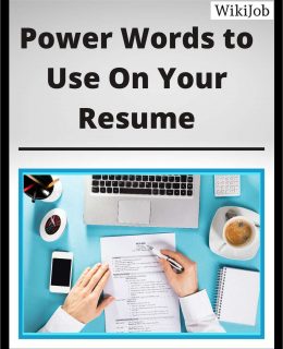 Power Words to Use On Your Resume