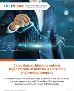 Cloud data architecture unlocks a single version of truth for a consulting engineering company