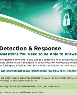 Threat Detection & Response: 25 Critical Questions You Need to be Able to Answer