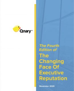 The 4th Edition of The Changing Face of Executive Reputation Research Study