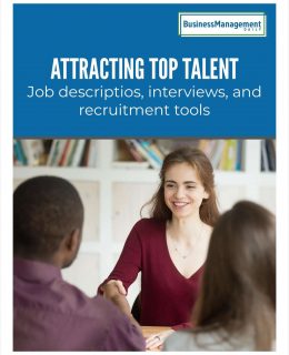 Attracting top talent -- job descriptions, interviews, and recruitment tools.