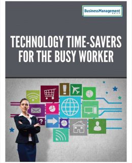 Technology Time-Savers for the Busy Worker