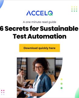 6 secrets for a sustainable test automation