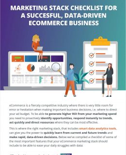 Marketing Stack Checklist for a Successful Data-Driven eCommerce Business