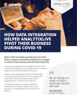 eGuide: How Data Integration Helped Analytix Live Pivot Their Business During Covid-19