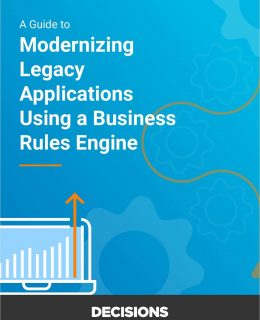 Modernizing Legacy Applications Using a Business Rules Engine