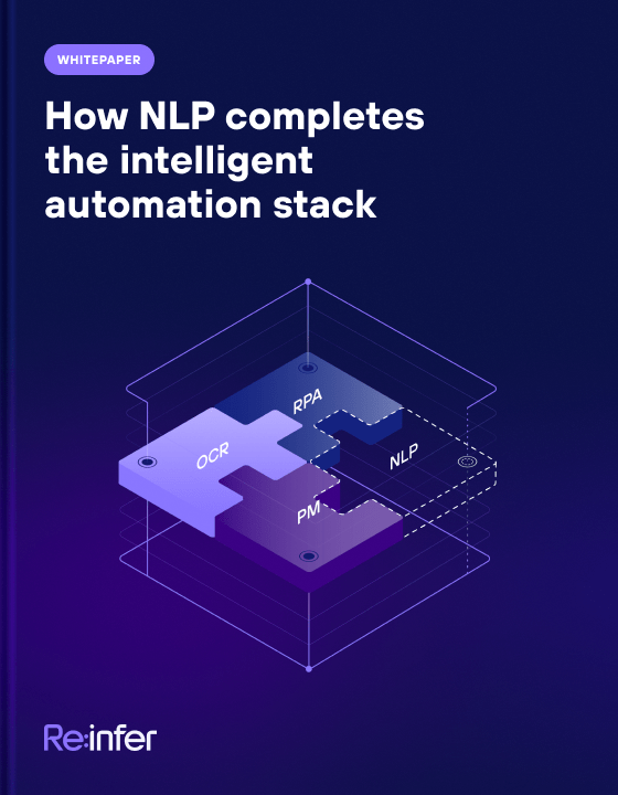 NLP Guide Purple BG - How NLP completes the intelligent automation stack