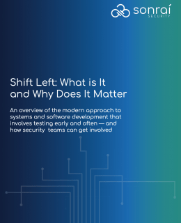 Shift Left sonrai cover 260x320 - Shift Left: What it is & Why it matters
