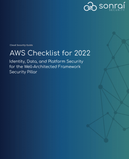 aws checklist cover 260x320 - AWS Security Checklist for 2022