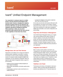 Data Sheet Ivanti Unified Endpoint Management 260x320 - Data Sheet: Ivanti Unified Endpoint Management
