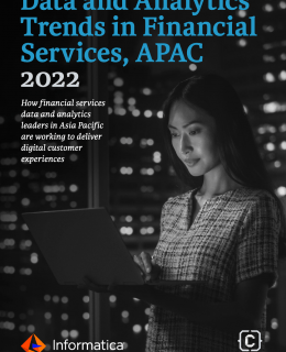 Data and Analytics Trends 260x320 - Data and Analytics Trends in Financial Services, APAC 2022