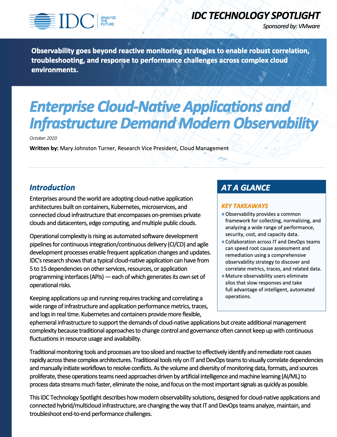Enterprise Cloud Native - Enterprise Cloud Native Apps and Infrastructure Demand Modern Observability
