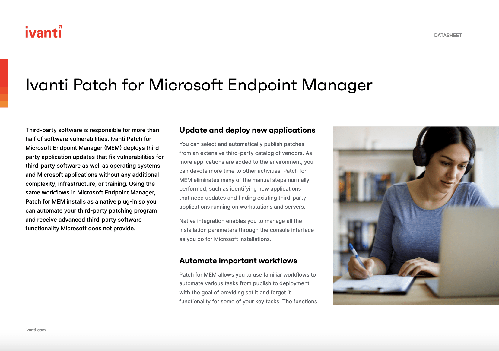 Ivanti Patch for Microsoft Endpoint Manager - Ivanti Patch for Microsoft Endpoint Manager