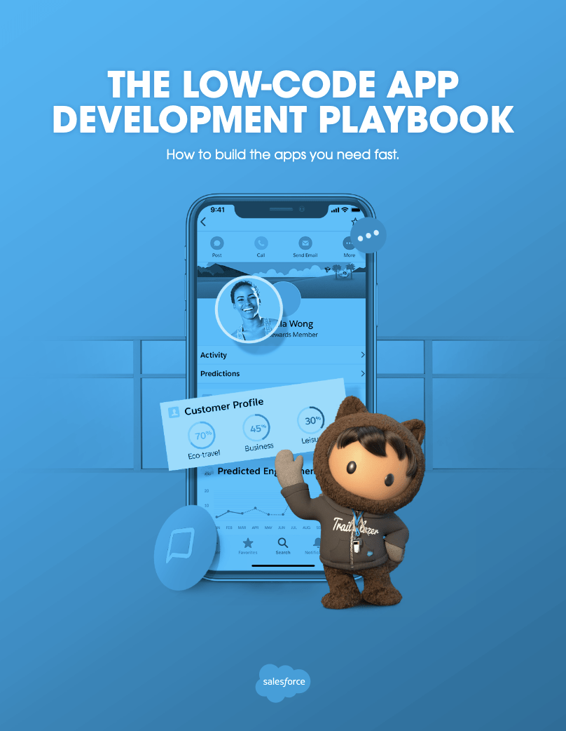 Low Code Development Playbook  - Build Business-Critical Apps Fast With Low Code