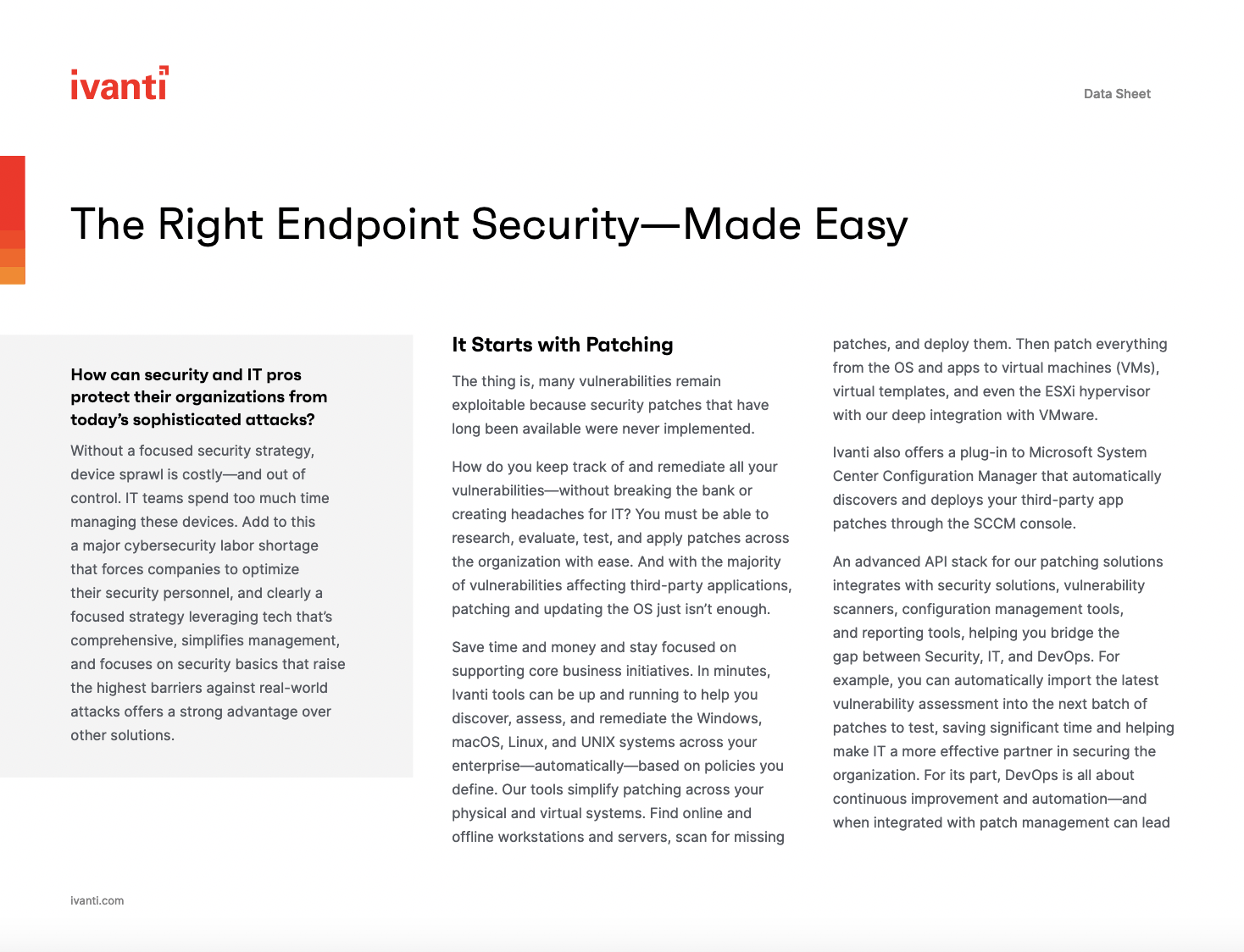 The Right Endpoint Security Made Easy - The Right Endpoint Security—Made Easy