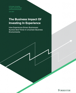 adobe The Business Impact 260x320 - The Business Impact Of Investing In Experience