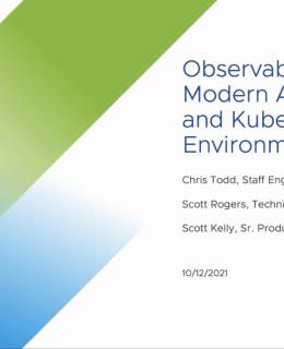 observability for modern 260x320 - Observability from Code to Cloud in 2022