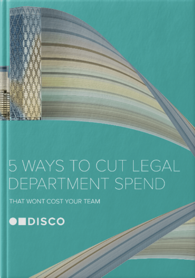 Ways to cut - 5 Ways to cut legal department spend