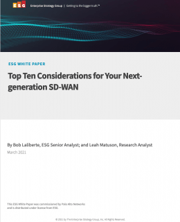 Top Ten Considerations 260x320 - Top Ten Considerations for Your Next-generation SD-WAN