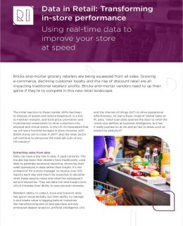Data in Retail: Transforming In-Store Performance