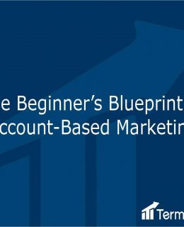 The Beginner's Blueprint to Account-Based Marketing