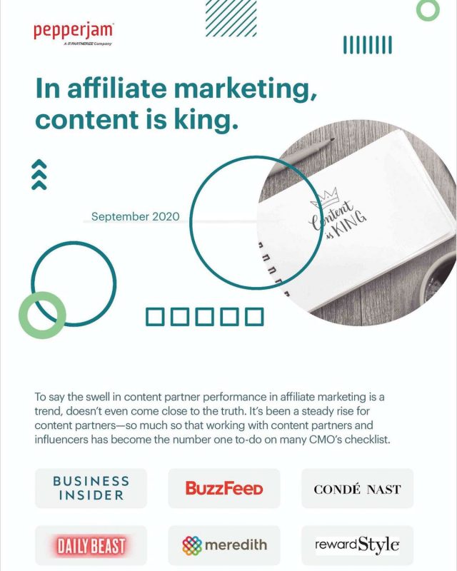 In Affiliate Marketing Content is King