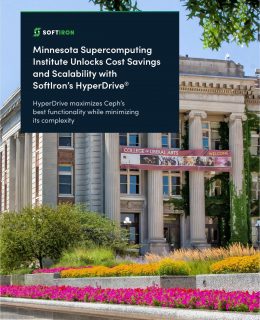 Minnesota Supercomputing Institute Unlocks Cost Savings and Scalability with SoftIron's HyperDrive®