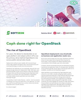 Ceph done right for OpenStack