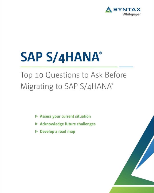 Top 10 Questions to Ask Before Migrating to SAP S/4HANA