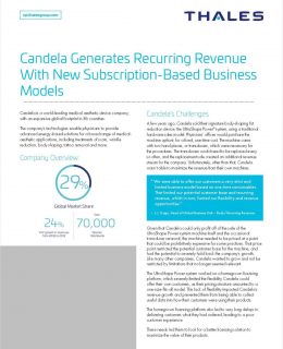 Medical aesthetic device company Candela generates recurring revenue with new subscription-based business models