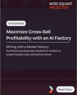 Maximize Cross-Sell Profitability with an AI Factory