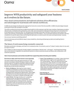 Improve WFH productivity and safeguard your business as it evolves in the future