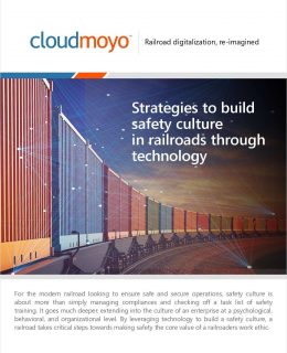Strategies to build safety culture in railroads through technology